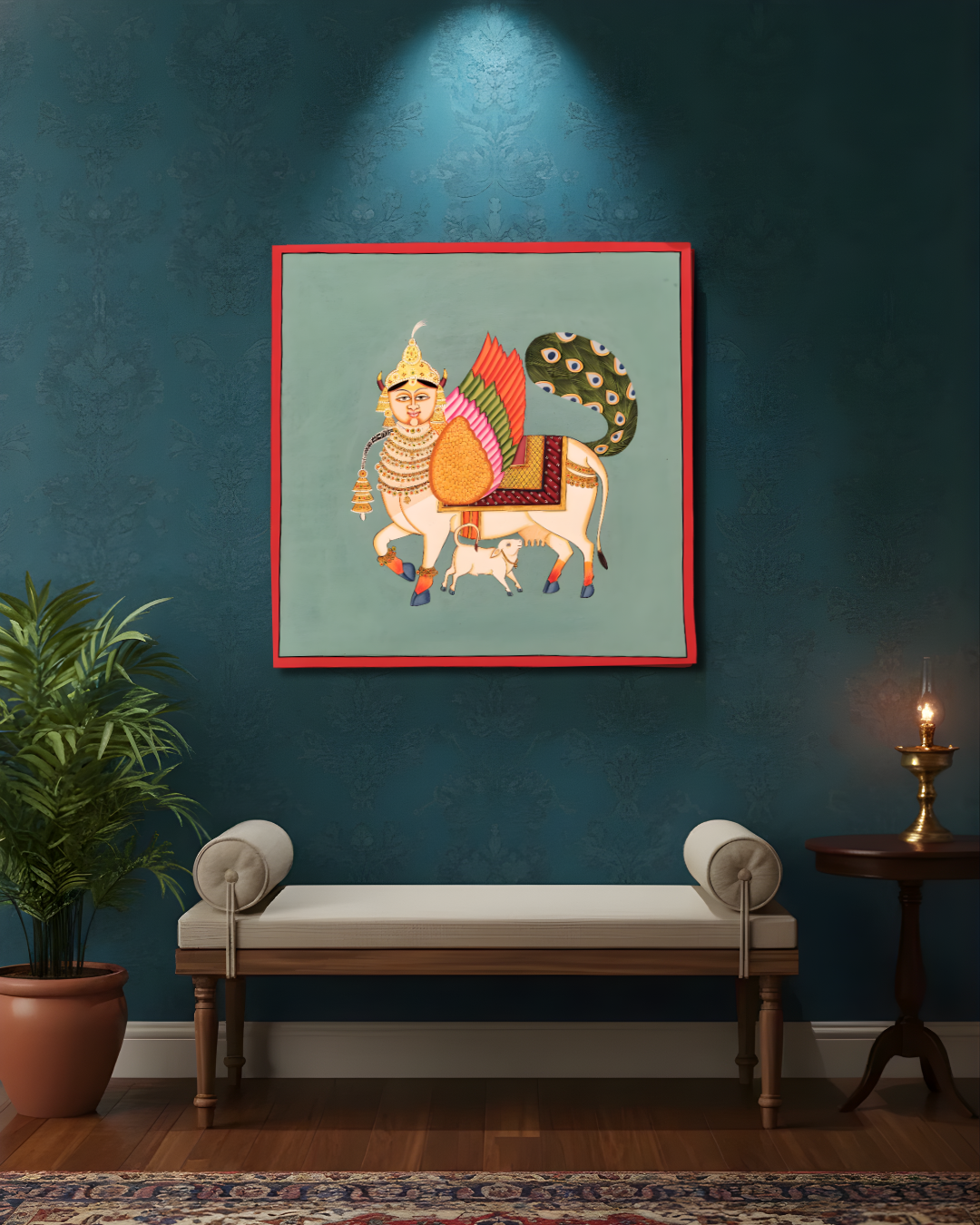 Kamadhenu, also known as Surabhi